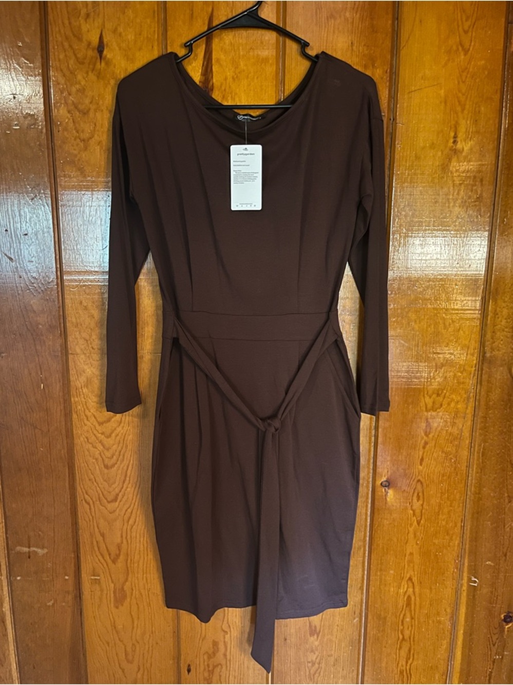 Pretty Garden Tie Front Dress